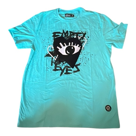 Designer Embroidered T-Shirt. “Empty Eyes” - Picture 3 of 8